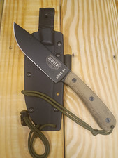 ESEE-6 HM Fixed Blade Survival Knife 1095 Carbon Steel Micarta USA