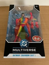 Detective Comics  241 Rainbow Suit Batman Red Platinum McFarlane DC Multiverse