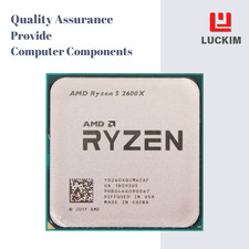 AMD Ryzen 5 2600X CPU - Socket AM4 6 Cores 12 Threads 3.6GHz  3MB L2 Cache 16MB