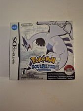Pokemon SoulSilver Version DS Big Box only w/ Pokewalker Back Battery Cover Case