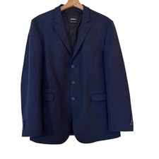 Strellson Blazer Jacket Size 50 Navy Blue Jacket