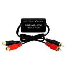 Dual Channel RCA Signal Noise Filter - Eliminate Sound Interference Effortlessly