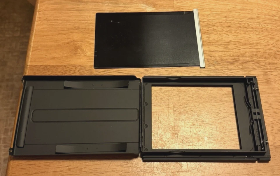 Vintage GRAFLEX 4x5" Graphic Film Pack Adapter for wet/dry plate, cat. 1134 - Image 3 of 4