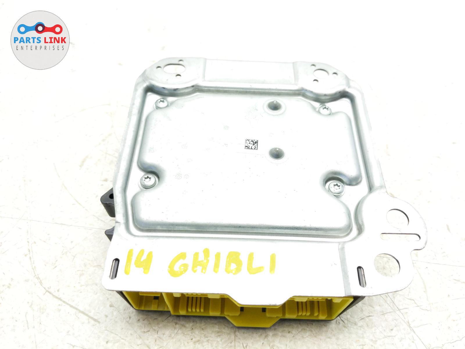 2014-2016 MASERATI GHIBLI SRS RESTRAINT CRASH DATA CONTROL MODULE BRAIN