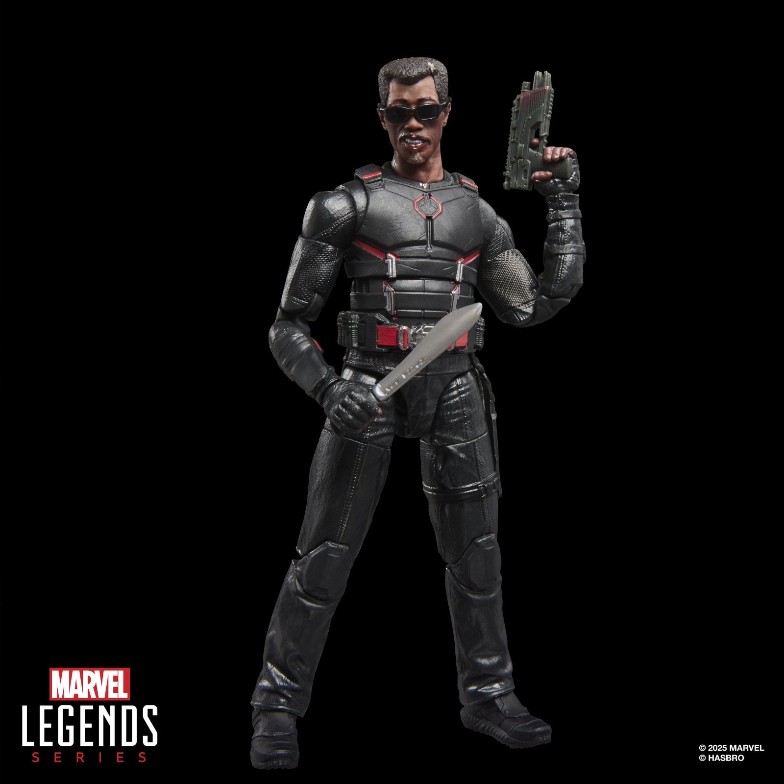 Figurine Blade Marvel Legends Hasbro jouet de collection Deadpool Wolverine