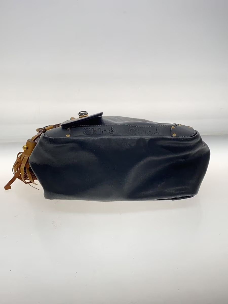 Chloe Handbag Leather BLK Solid — image 4