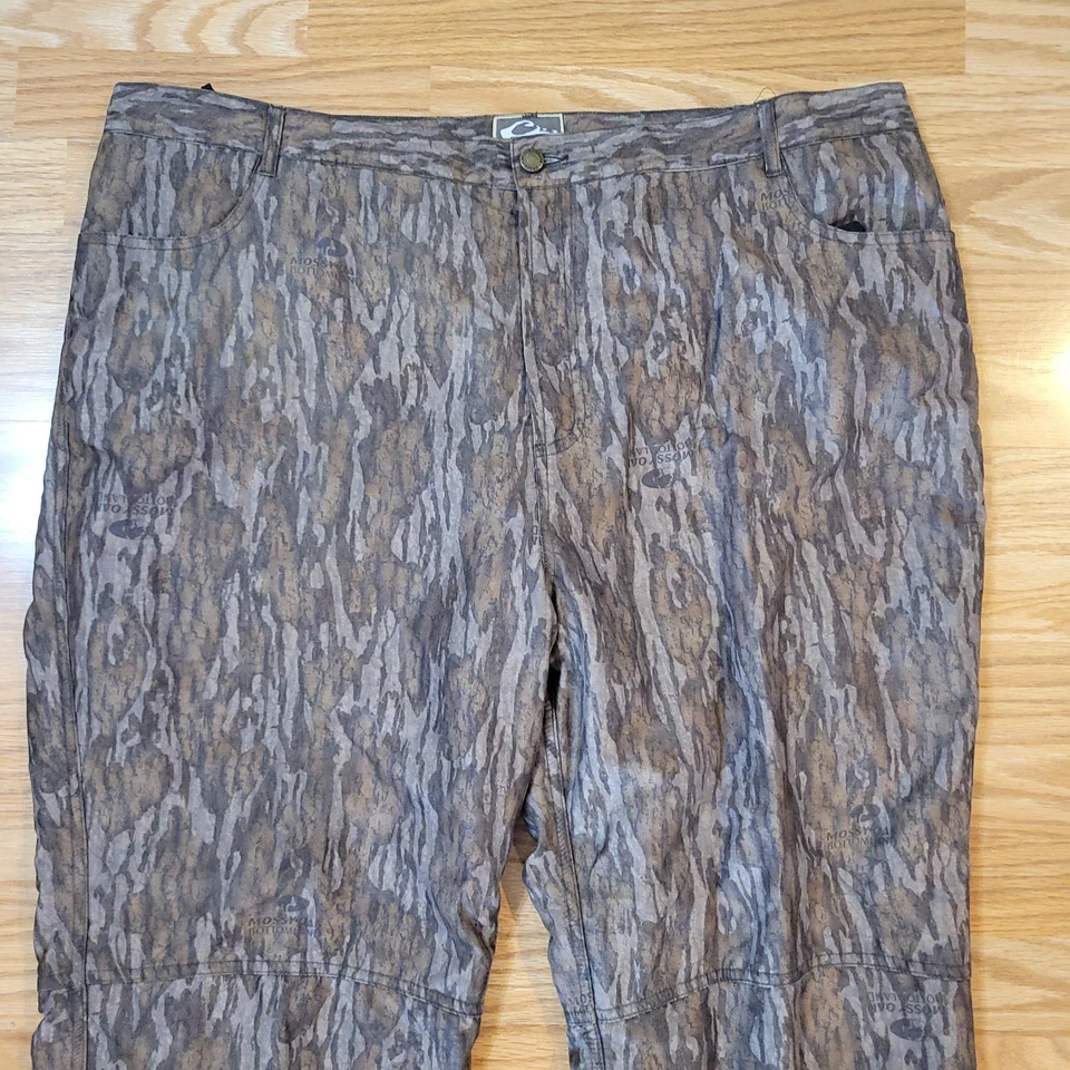Pantalones de caza Drake Waterfowl Mossy Oak Bottomland 2XL 44-46 forrados de vellón  Foto 2 de 4