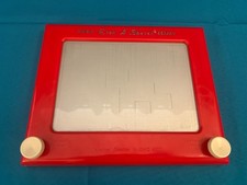 Ohio Art Etch A Sketch 505 Working Partial Screen Made in USA Original 1960s