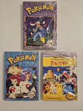 Lotto 3 libri Pokémon: La Torre della Paura, Le vacanze di Pikachu, Il Team Rock