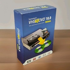 Honestech VHS to DVD 10.0 Deluxe VDD10H Video Audio Photo Converter Open Box