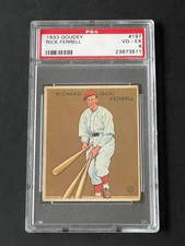 1933 Goudey Rick Ferrell PSA 4 VG-EX #197