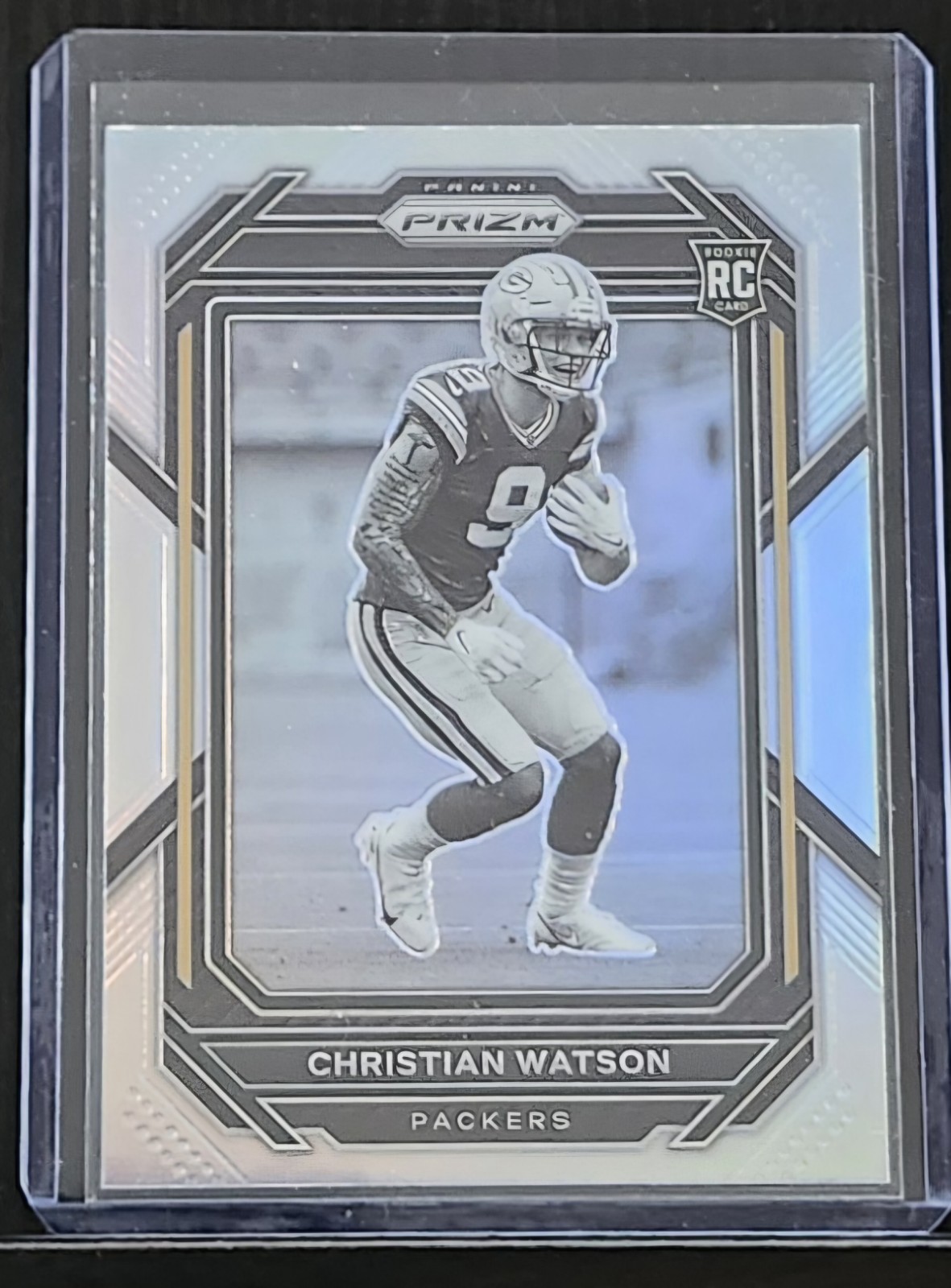 2022 Panini Prizm - Rookie Variation Christian Watson #314 Silver Prizm (RC)