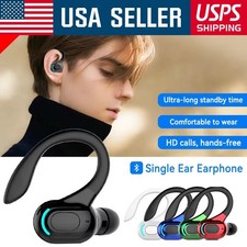 New Bluetooth 5.1 Headset Wireless Earbuds Earphones Stereo Headphones Ear Hook