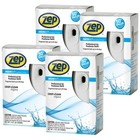 New ListingZep Microtech Starter Kit Metered Air Freshener Dispenser and One Crisp & Clean