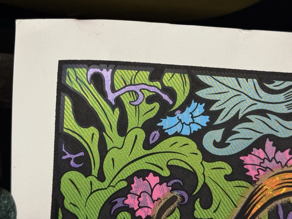 Chuck Sperry “Pythia” #50/250 – Serigrafía firmada en papel de aluminio de 7 colores  Foto 4 de 4