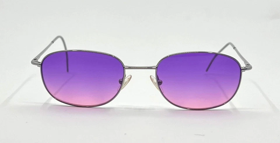 Óculos de sol GIORGIO ARMANI GA 22 6LB Y2K vintage com novas lentes personalizadas degradê - Imagem 3 de 4