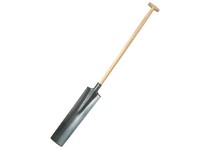 Drainagespaten 50 Cm Spaten Bauspaten Kabelspaten Kanalspaten Mit 90 Cm T-Griff
