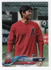 2018 Topps Update Series SHOHEI OHTANI RC SSP Image Variation -LA ANGELS- #US1