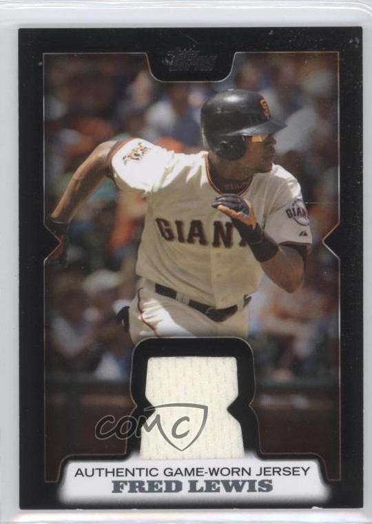 2008 Topps Update Retail Relics Black 13/25 Fred Lewis #RR-FL 0b6