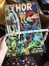 The Mighty Thor Comic Book Cover #160 Silver Buffalo Wooden Wall Art Superhero