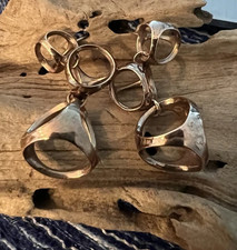 Di Modolo, Earrings in Sterling Silver Plated with Rose Gold