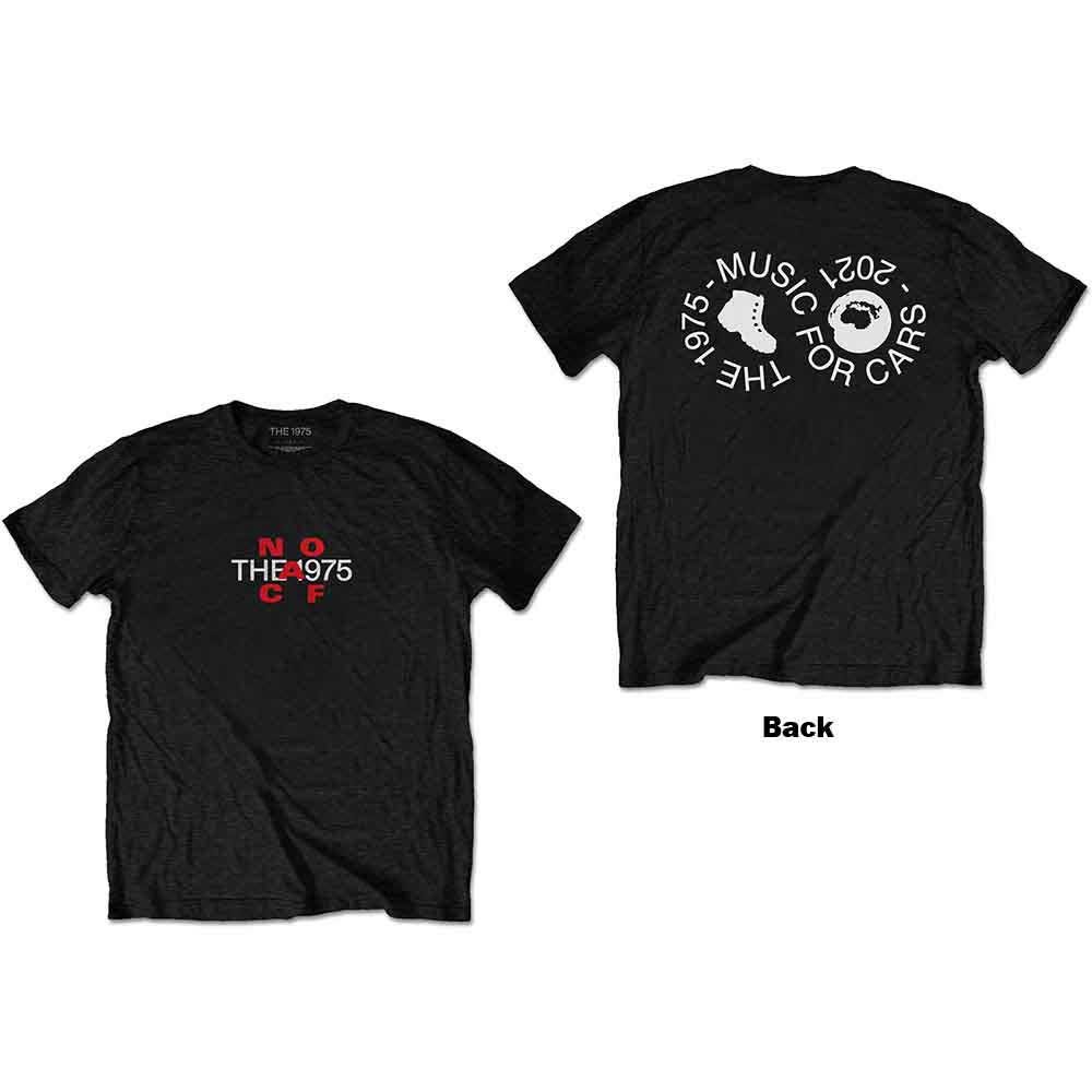 The 1975 Unisex T-Shirt: Music For Cars (Back Print) (Medium)