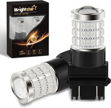 iBrightstar 3157 LED Bulb Red, 3057 LED Brake Lights Bulbs Super Bright for Rear