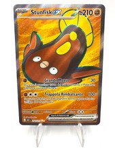 Carta Pokemon Stunfisk Ex 252/217 set Ascesa Eroica ASC Italiano Holo Near Mint