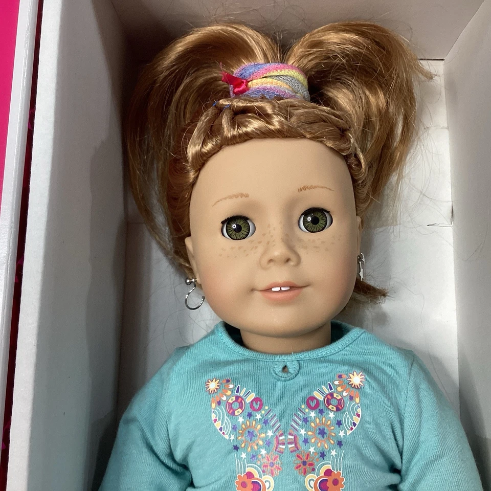 Muñeca American Girl MIA St. CLAIR 2008 Niña del Año-Retirada-MUÑECA Y CAJA DE ATUENDOS Foto 2 de 4