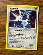 Dialga DP26 Diamond & Pearl Promo Cosmos Holo English SWIRL DMG on eBay