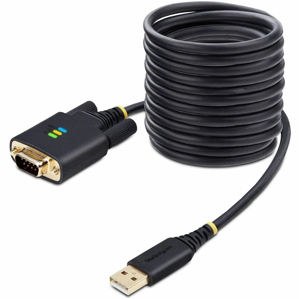 StarTech 10ft [3m] USB to Serial Adapter Cable (1p10ffcusbserial) - Image 2 of 4