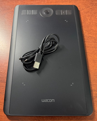 Wacom Intuos Pro Small PTH-460 Tablet USB-C Cable No Pen