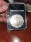 2000 Silver Eagle 1 Oz Round...Fine Silver .999.....99 CENTS $$$