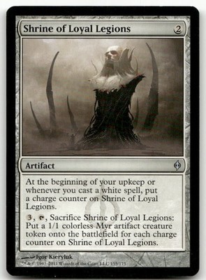 Shrine of Loyal Legions #155 (NM) New Phyrexia NPH Magic MTG