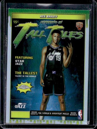 2025 Topps Chrome Ace Bailey Refractors (RAW)