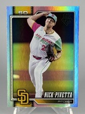 2026 Topps Baseball  Rainbow Foil #9 Nick Pivetta - San Diego Padres🔥