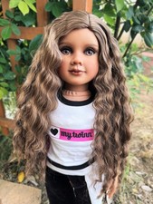 Constance Ultra Soft Light Brown Size 13-14  Wig for My Twinn Dolls