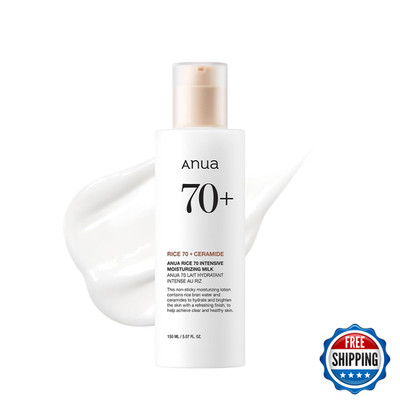 Anua Rice 70 Intensive Moisturizing Milk Lotion For Deep Hydration And