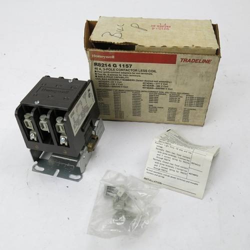 Honeywell R8214 G 1157 40 A, 3-polige Contractor Less Coil, 50 A resistive - Bild 1 von 6