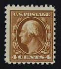CKStamps: US Stamps Collection Scott#427 4c Washington Mint HR OG