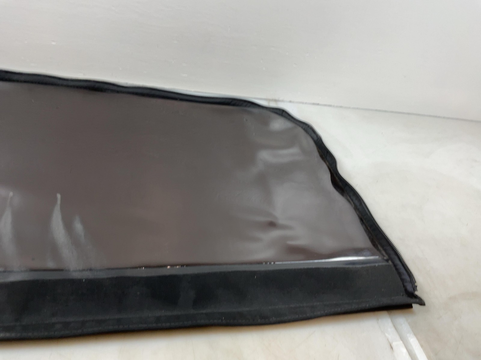 Jeep JK Wrangler Rear Premium Twill Soft Top Window 2007-2017 016639 thumbnail 4