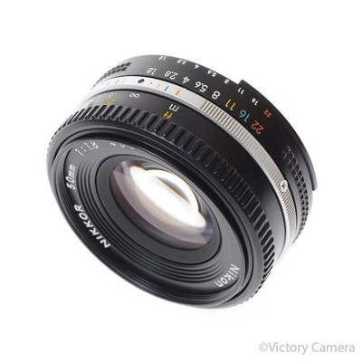 Nikkor 50mm f1.8 AI-s Pancake Lens [EXC+]