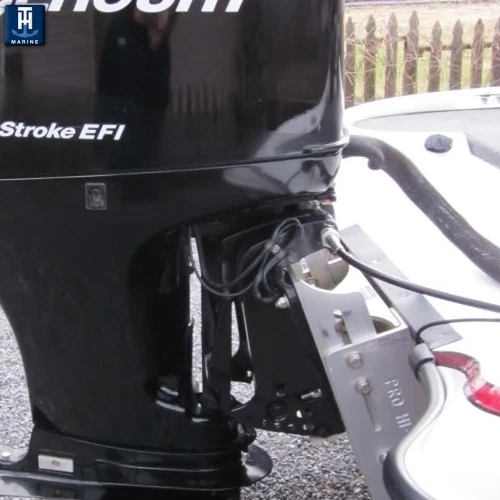 TH Marine Pro Hi-Jacker Jack Plate Manual 6" Set Back Mercury Yamaha JP-6PW-DP - Picture 2 of 3