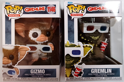 GREMLINS Gizmo + Gremlin (3D Glasses) - Funko Pop!