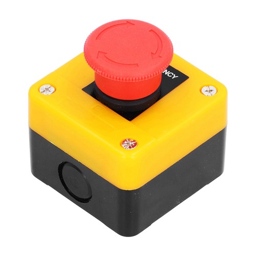Emergency Stop Button 1NO 1NC Red Mushroom Elevator Emergency Push Button Switch - Picture 11 of 12