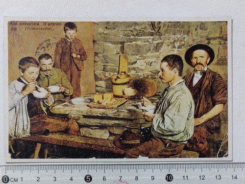 I120007 Cartolina - Aosta - Costumi - Vita pastorizia - Imagen 1 de 4