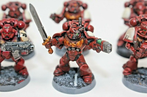 Warhammer Space Marines Tactical Squad Well Painted - A16 - Picture 2 of 6