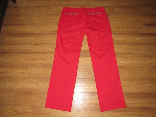 Nike Golf Tour Performance Pants Men's 38X34 Red NWOT - Picture 4 of 8