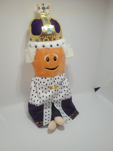 ALDI KING CHARLES KEVIN LA ZANAHORIA PELUCHE PELUCHE 16" ZANAHORIA REAL REY - Imagen 6 de 18