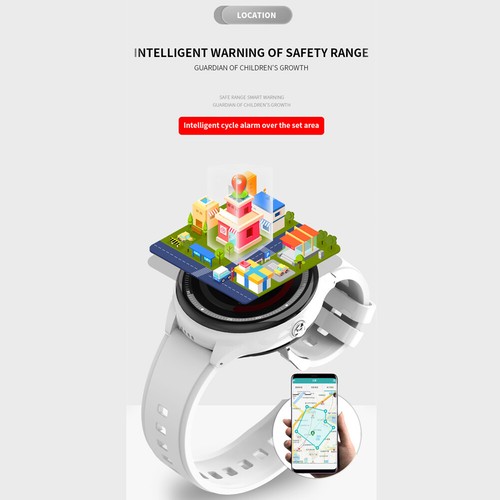 Kids Smart Watch Children Smart Watch SOS Call Anti-lost Camera Video Calling - 第 8/16 張圖片